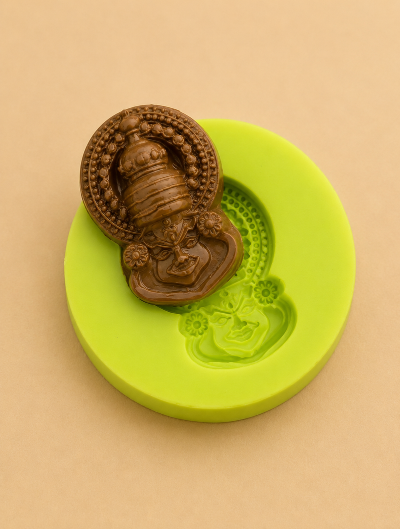 Kathakali Pendant Mould - 4