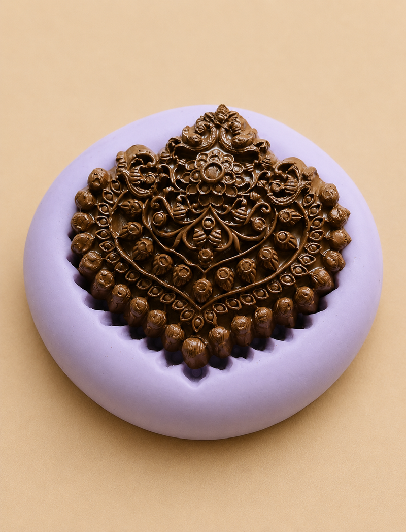 Peacock Silicone Mould - 3