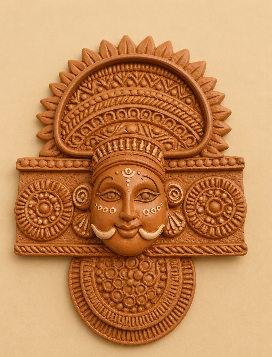 Kathakali Pendant Mould - 5