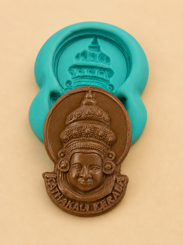 Kathakali Pendant Mould - 3