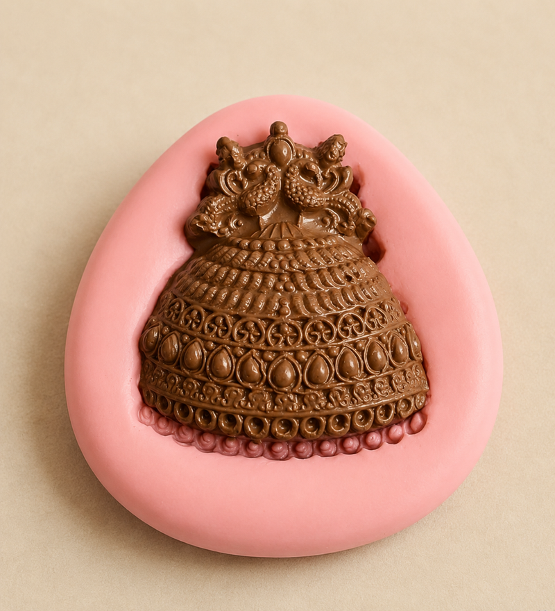 Peacock Silicone Mould - 1